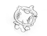 a black silhouette of a shield with diamonds on it